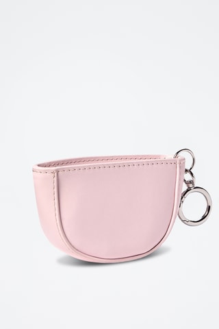 Porte-monnaie en cuir - Rose