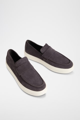 Mocassins en nubuck - Marron