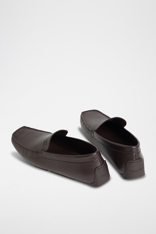 Mocassins en cuir nappa - Marron