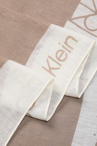 Foulard en lin - Taupe