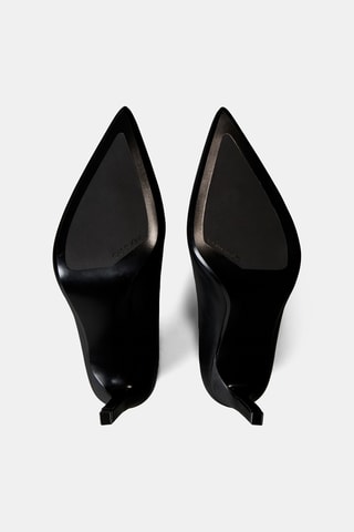 Escarpins en cuir - Noir