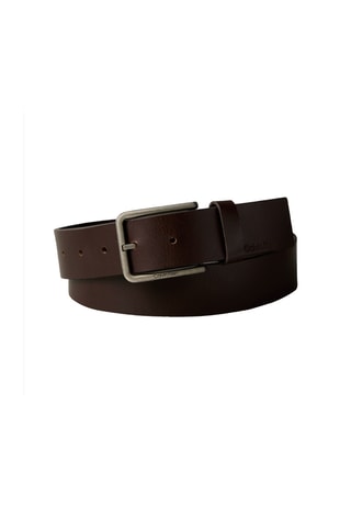 Ceinture en cuir - Marron