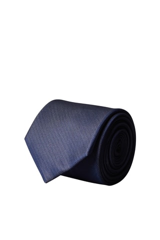 Cravate en soie - Bleu marine