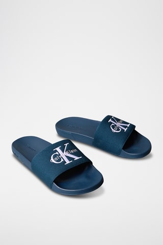 Mules - Bleu pétrole