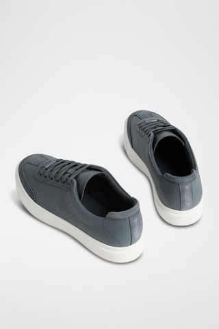 Baskets en cuir - Gris