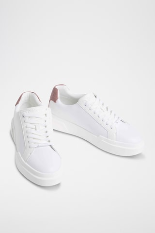 Baskets en cuir - Blanc