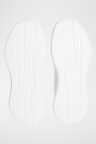 Baskets en nubuck - Blanc