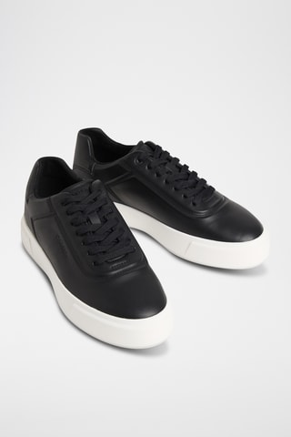 Baskets en cuir - Noir