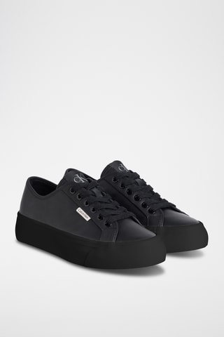Baskets en cuir - Noir