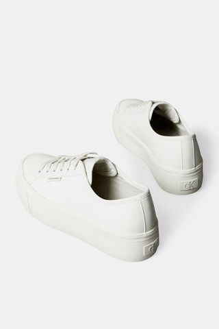 Baskets en cuir - Blanc