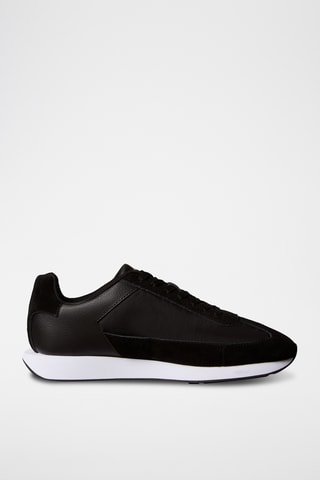 Baskets en cuir - Noir