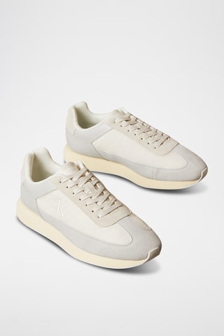 Baskets en cuir - Beige