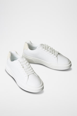 Baskets en cuir - Blanc