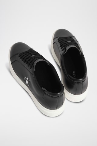 Baskets en cuir - Noir