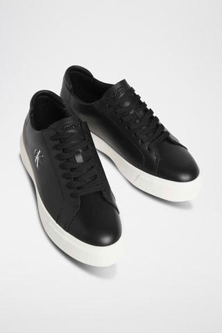 Baskets en cuir - Noir