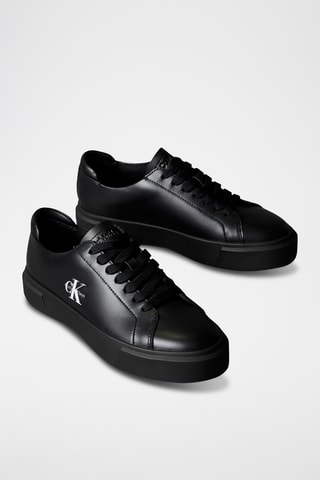 Baskets en cuir - Noir