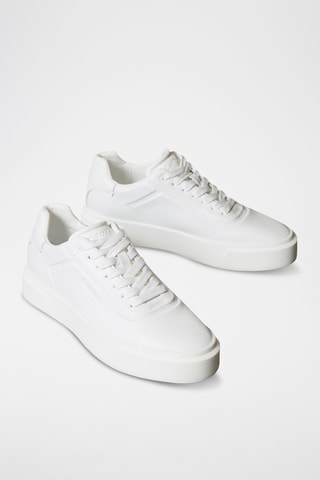 Baskets en cuir - Blanc