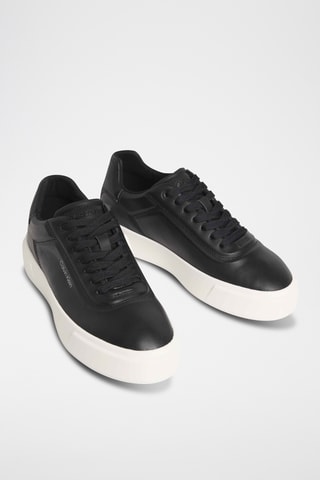 Baskets en cuir - Noir