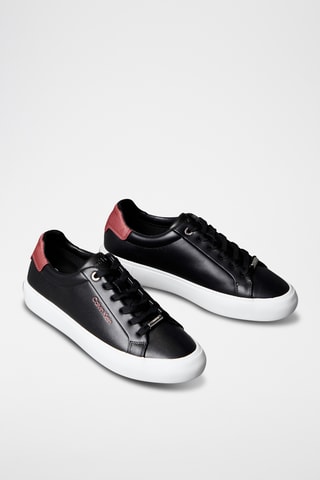 Baskets en cuir - Noir