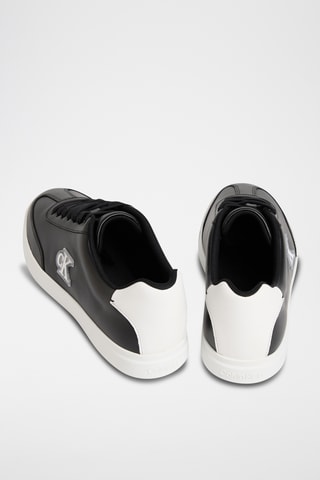 Baskets en cuir - Noir et blanc 