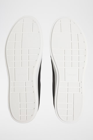 Baskets en cuir - Noir et blanc 