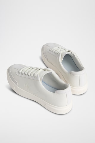 Baskets en cuir - Blanc