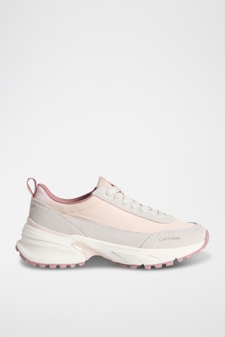 Chaussures de randonnée en cuir - Ecru