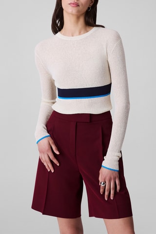 Pull en lin - Ecru