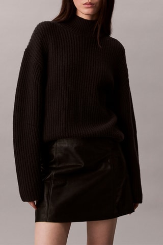 Pull en laine - Noir