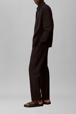 Pantalon straight - Noir