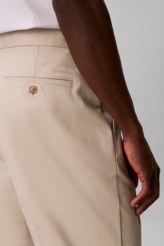 Pantalon straight - Marron clair