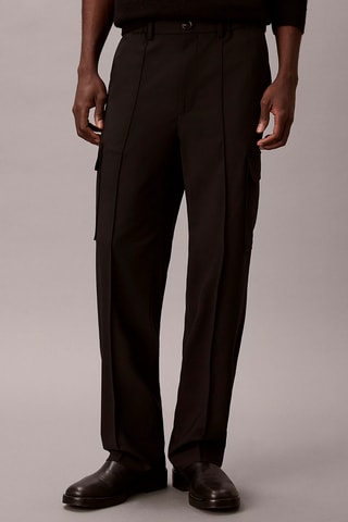 Pantalon en laine - Noir