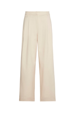 Pantalon wide legs - Kaki