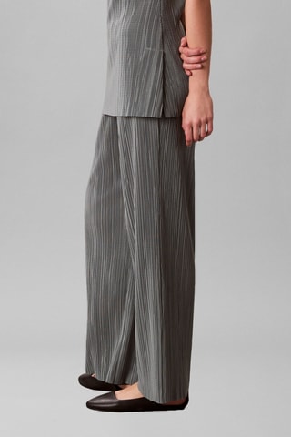 Pantalon plissé - Beige