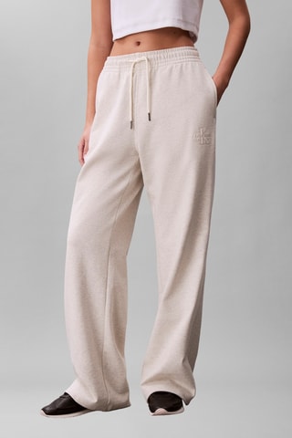 Pantalon regular - Gris clair chiné