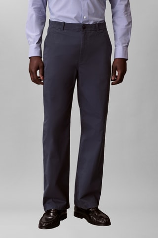 Chino straight - Bleu marine