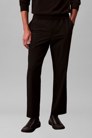 Pantalon straight- Noir