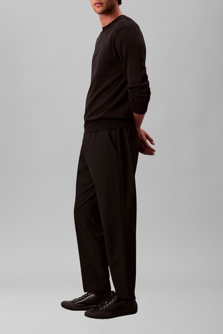 Pantalon straight- Noir