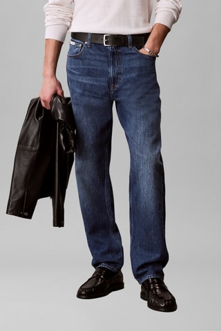 Jean tapered leg - Bleu marine