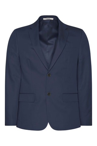 Veste en lin - Bleu marine