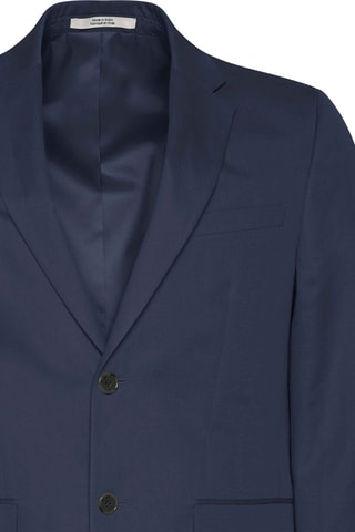 Veste en lin - Bleu marine