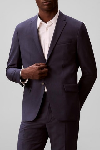 Veste en laine - Bleu marine