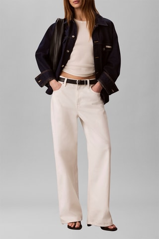 Veste en jean - Bleu marine
