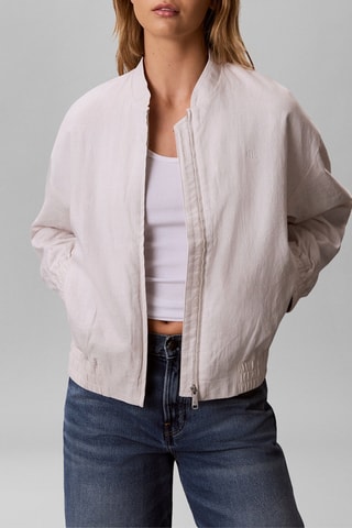 Veste en lin - Blanc