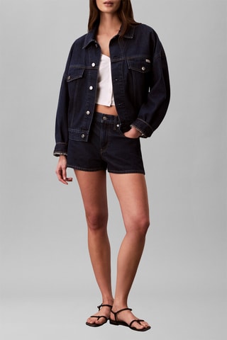 Veste en jean - Bleu marine