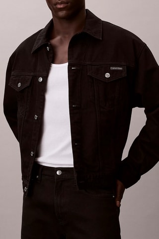 Veste en jean - Noir