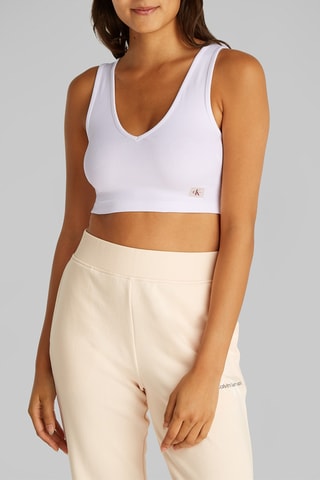 Crop-top - Blanc
