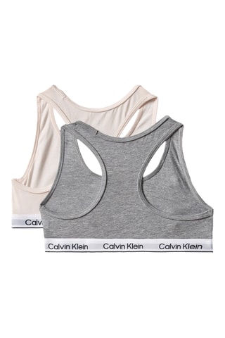 Brassière - Gris foncé chiné et beige