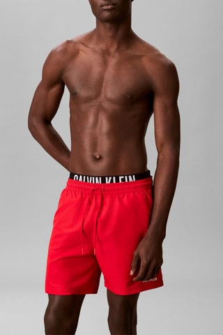 Short de bain - Rouge