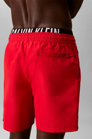Short de bain - Rouge